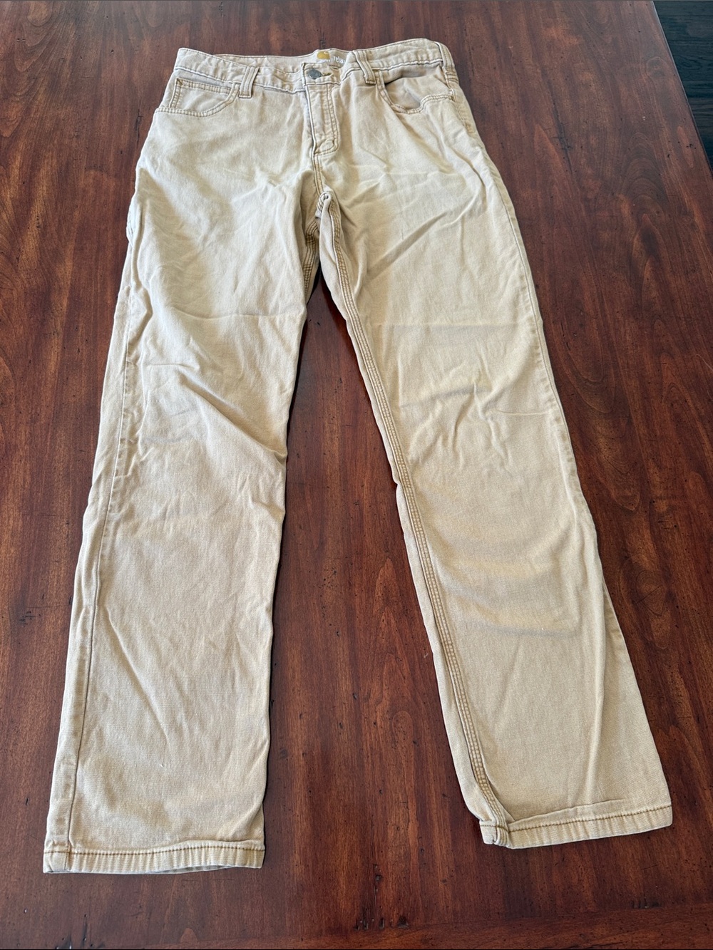 Men's Carhartt Relaxed Fit Tan Pants